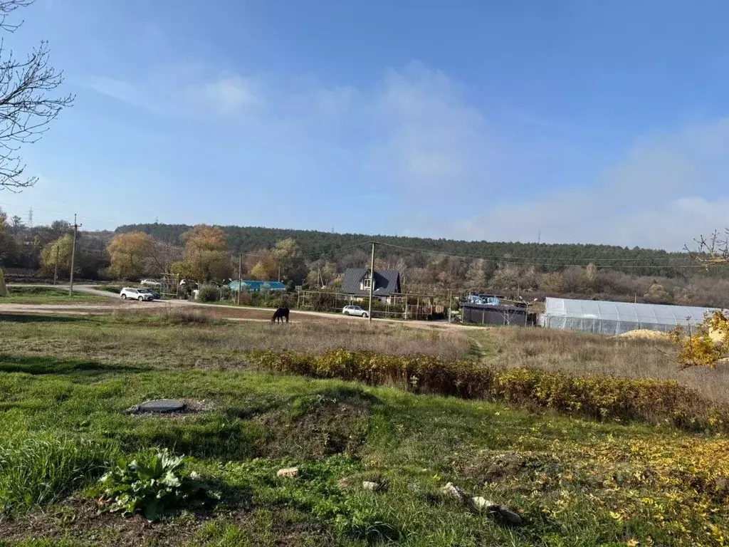 Участок в Крым, Симферопольский район, с. Донское ул. Виноградная (6.0 ... - Фото 2