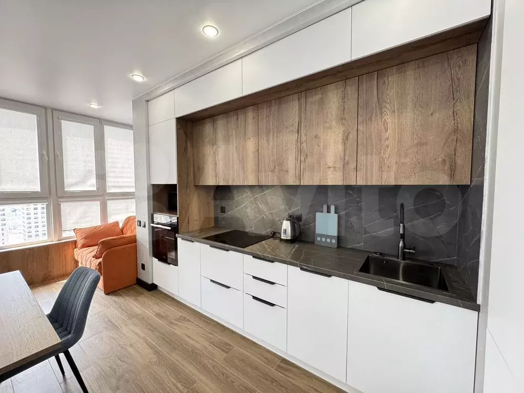 Квартира-студия, 37 м, 16/21 эт. - Фото 1