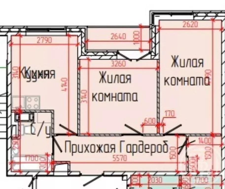 2-к кв. Ленинградская область, Сертолово Всеволожский район, ... - Фото 2