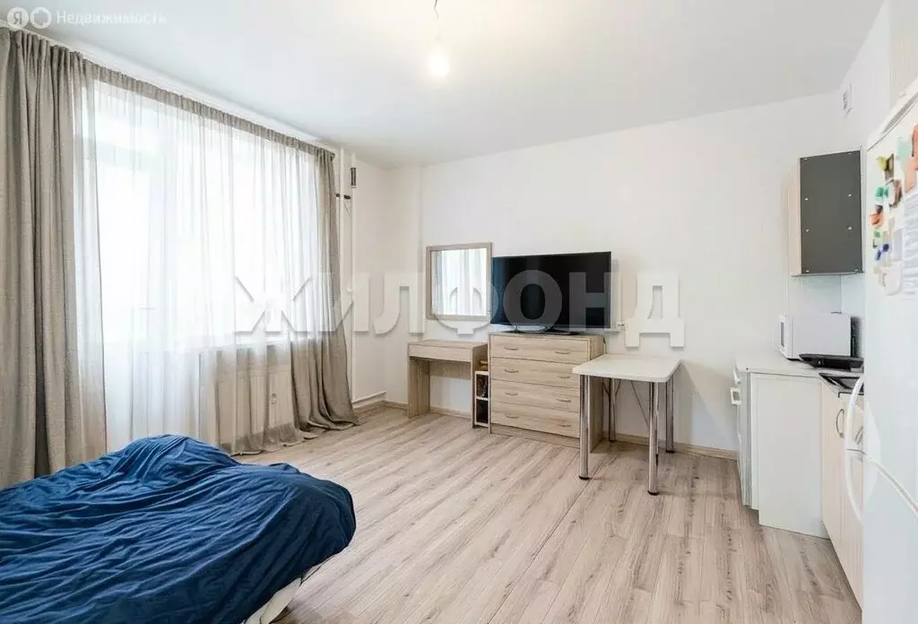 Квартира-студия: Барнаул, Балтийская улица, 101 (27.4 м) - Фото 2