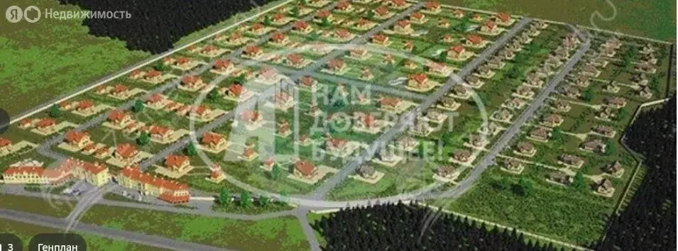 Участок в посёлок Протасы, Лесная улица (44.5 м) - Фото 2