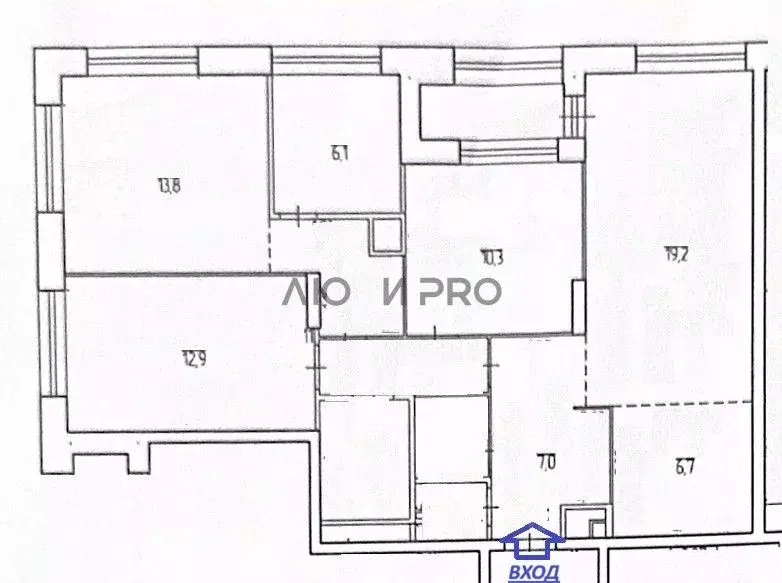 4-к кв. Башкортостан, Уфа ул. Энтузиастов, 7 (92.0 м) - Фото 2