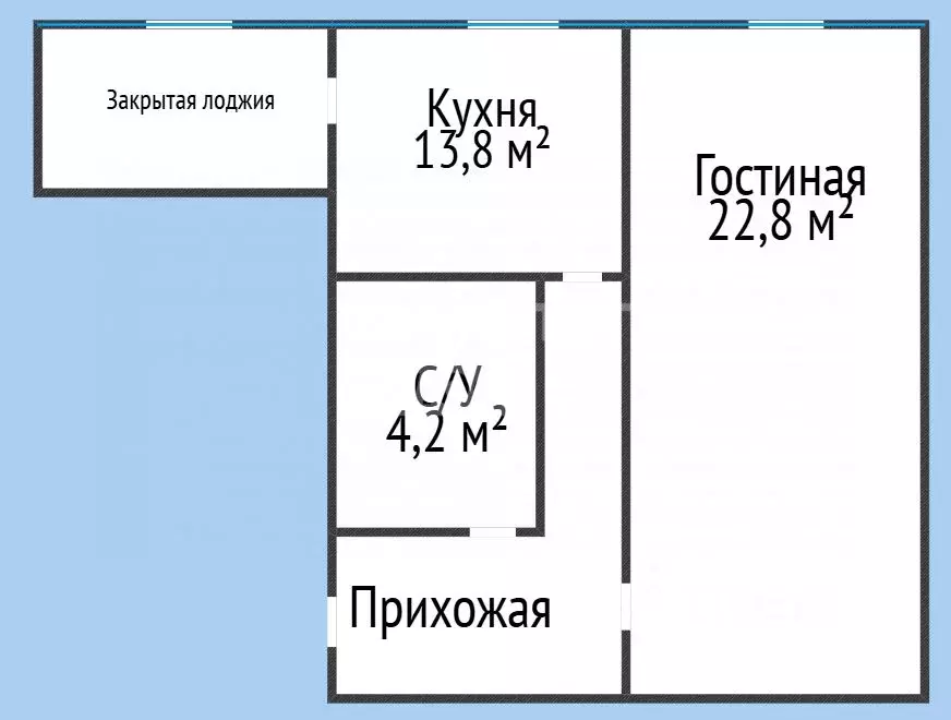1-к кв. Дагестан, Махачкала ул. Али Омарова, 5 (49.2 м) - Фото 2