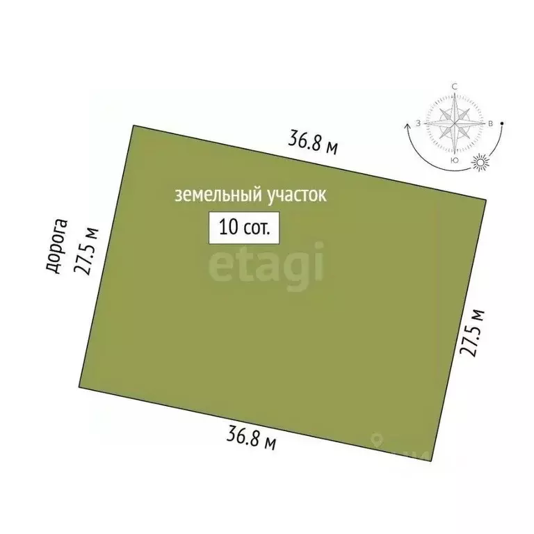 Участок в Мордовия, Саранск городской округ, с. Куликовка ул. Сосновая ... - Фото 1