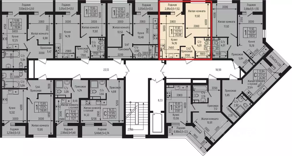 1-к кв. Краснодарский край, Туапсинский муниципальный округ, с. Небуг ... - Фото 2