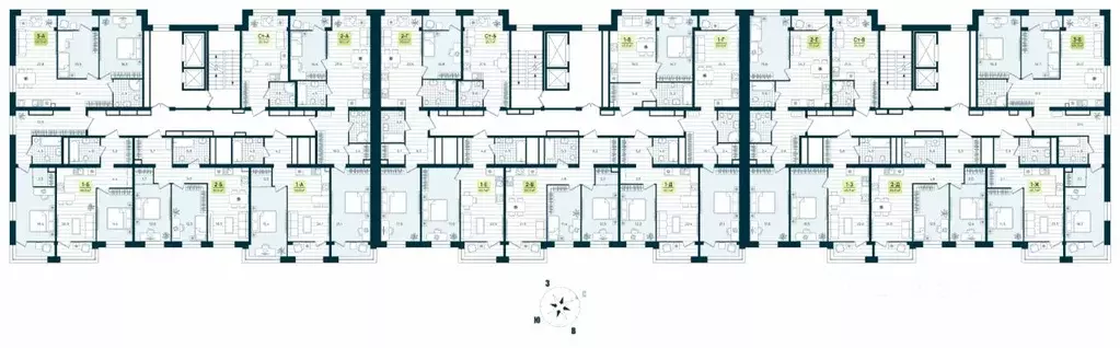 3-к кв. Ханты-Мансийский АО, Нижневартовск К-2 кв-л,  (106.9 м) - Фото 1