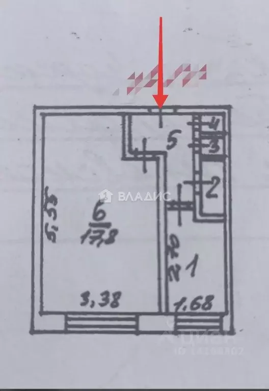 1-к кв. Белгородская область, Белгородский район, Беловское с/пос, с. ... - Фото 2