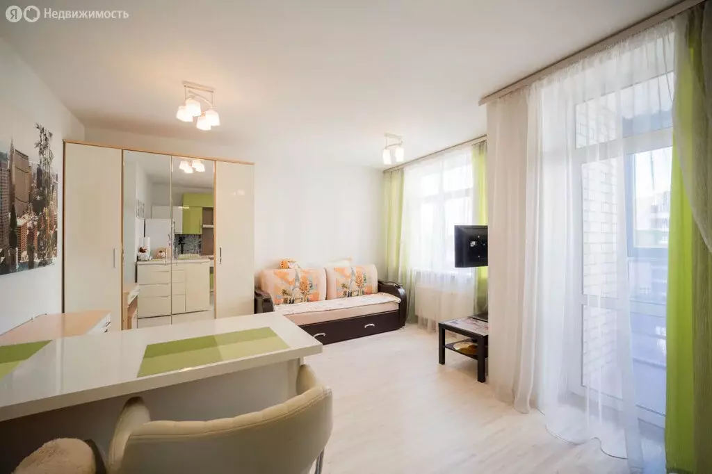 Квартира-студия: Екатеринбург, Машинная улица, 44к3 (32.1 м) - Фото 1