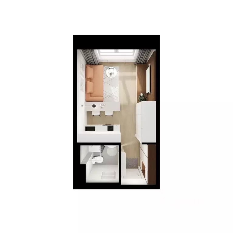 Студия Москва Люблинский парк жилой комплекс, 19 (19.8 м) - Фото 1