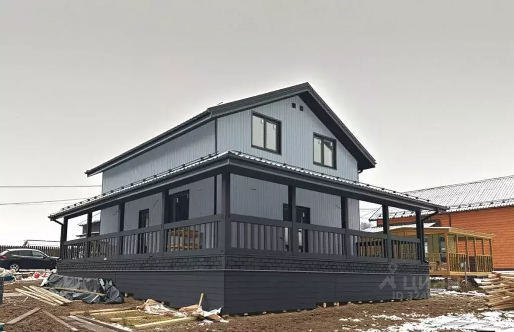 Дом в Московская область, Чехов муниципальный округ, д. Сенино  (160 ... - Фото 1