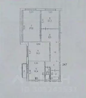 3-к кв. Московская область, Химки ул. Мельникова, 7 (77.0 м) - Фото 1