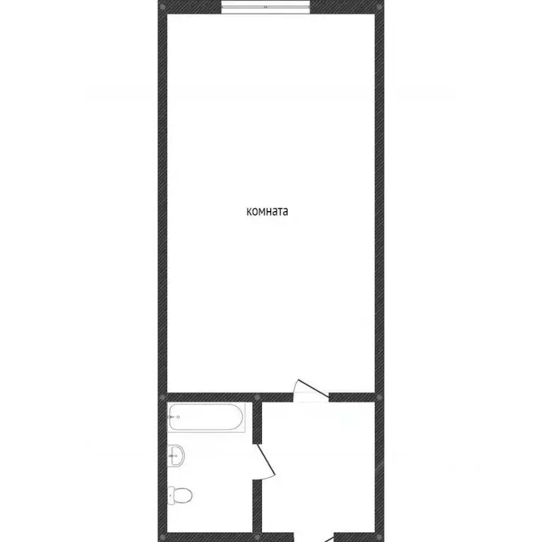 Студия Кемеровская область, Кемерово Ногинская ул., 10а (18.0 м) - Фото 2