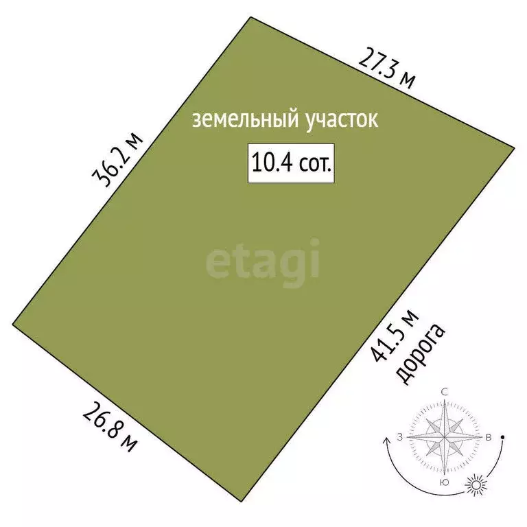 Участок в посёлок Семидворье, микрорайон Дельфин (10 м) - Фото 0