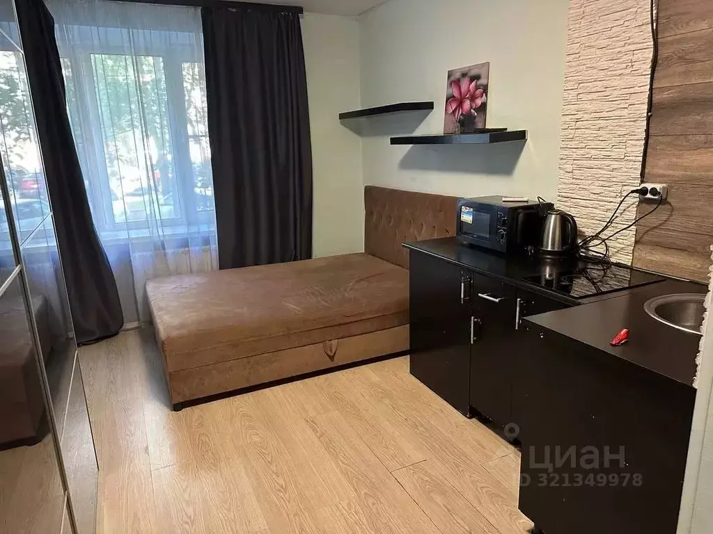 Студия Москва Сеславинская ул., 32 (22.0 м) - Фото 1