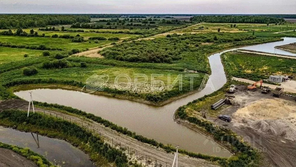 Участок в Тюменская область, Тюменский район Салаирский тракт, 14-й км ... - Фото 0
