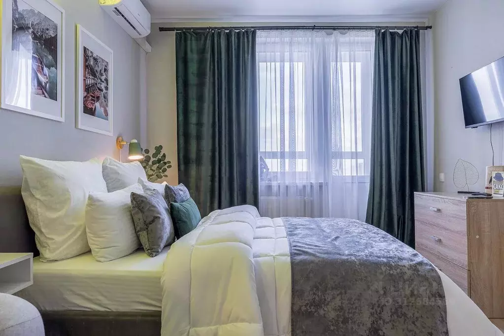 1-к кв. Нижегородская область, Нижний Новгород ул. академика Сахарова, ... - Фото 2