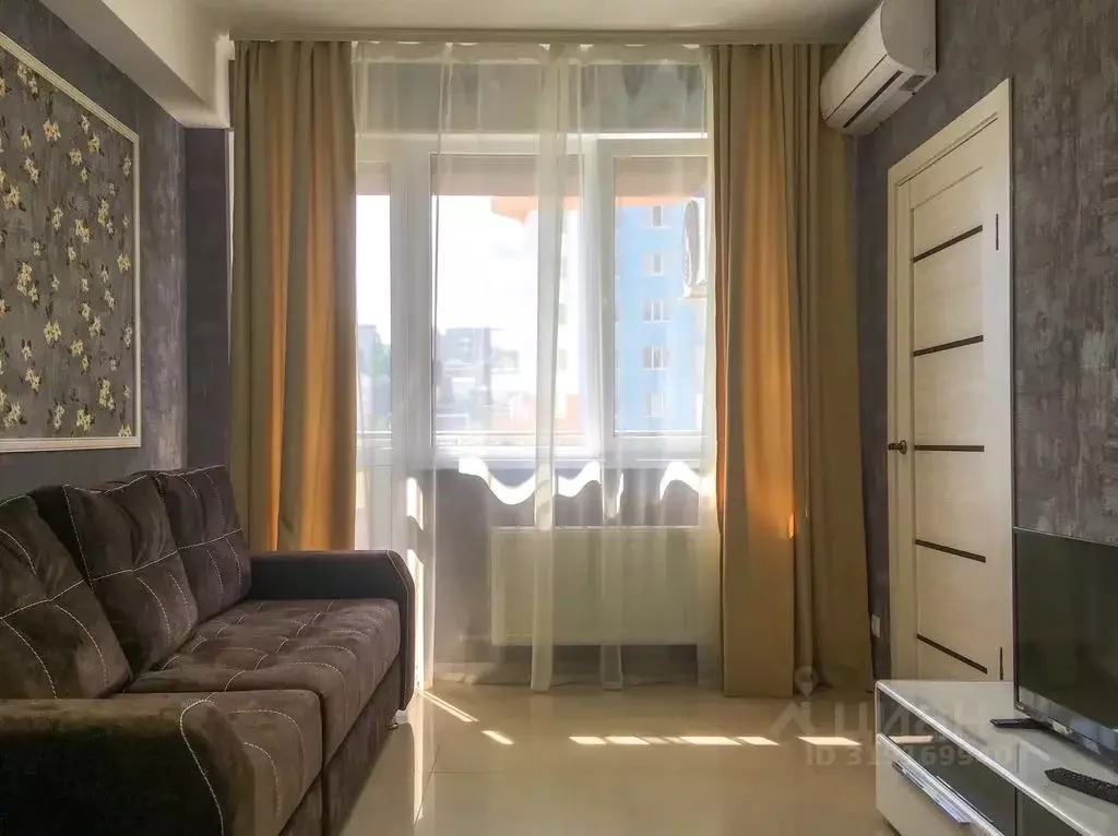 1-к кв. Краснодарский край, Сочи Мамайка мкр, ул. Волжская, 34/2 (31.0 ... - Фото 1