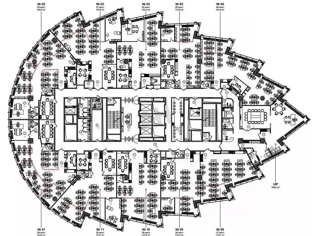 Помещение свободного назначения в Москва Новоданиловская наб., 12 (195 ... - Фото 2