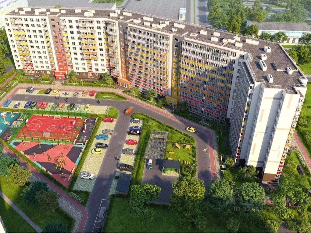 Студия Санкт-Петербург пос. Шушары, просп. Старорусский, 13к1 (25.3 м) - Фото 2