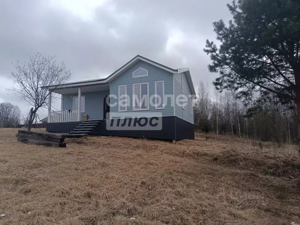 Дом в Вологодская область, д. Марфино ул. Строителей, 2 (100 м) - Фото 1