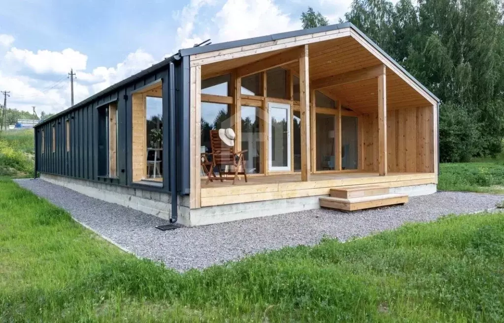 Дом в Ленинградская область, Приозерский район, Красноозерное с/пос, ... - Фото 1