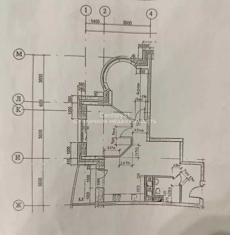 Квартира, 2 комнаты, 55 м - Фото 1