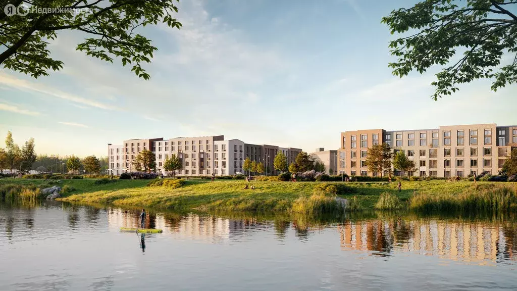 1-комнатная квартира: посёлок Шушары, ЖК Пулково Lake (34 м) - Фото 1