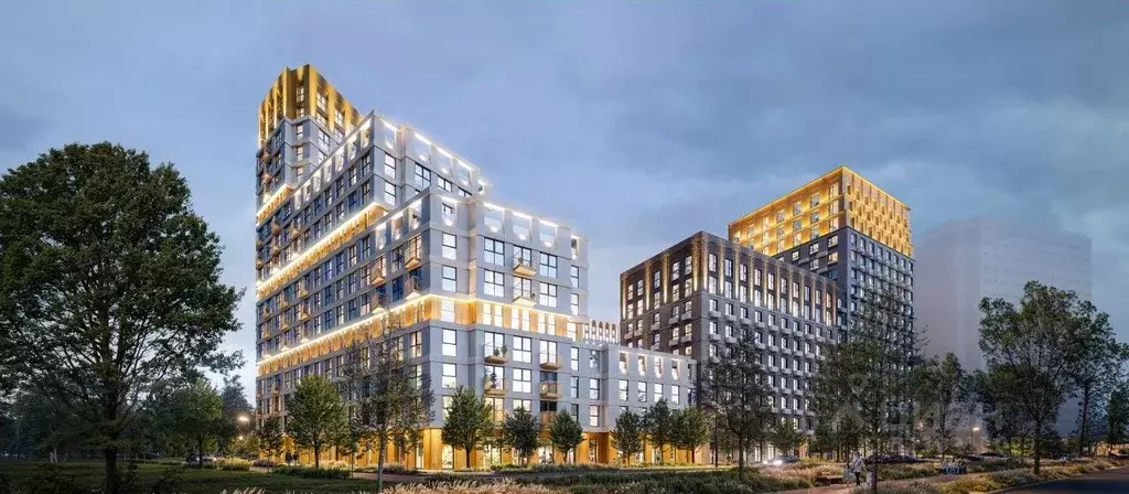 2-к кв. Москва № 76 кв-л,  (59.3 м) - Фото 1