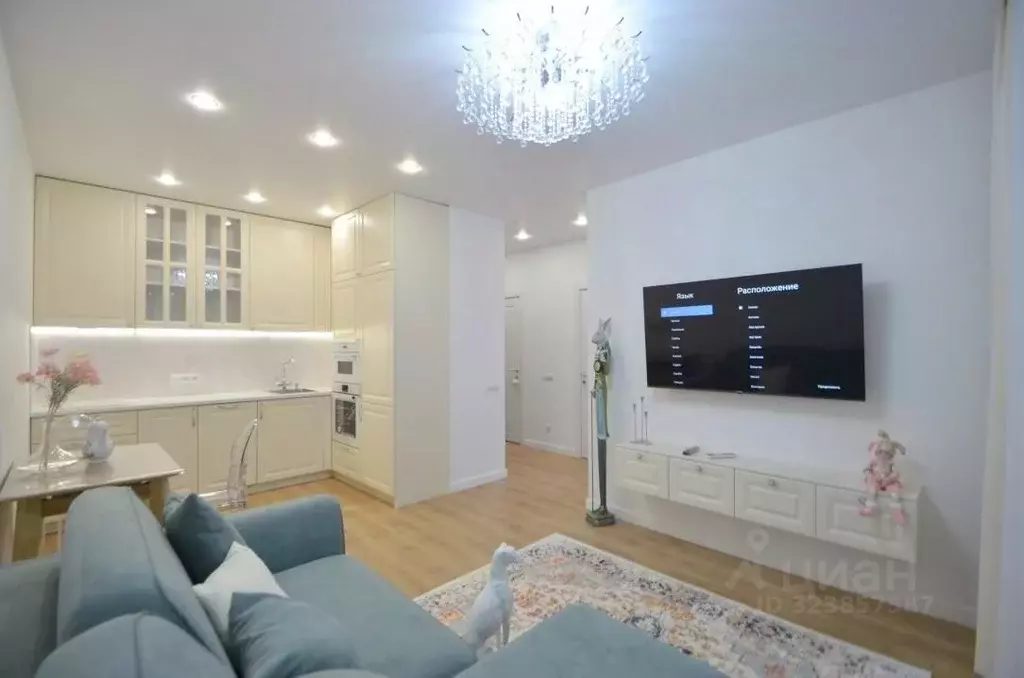 1-к кв. Санкт-Петербург ул. Вадима Шефнера, 4 (40.0 м) - Фото 1