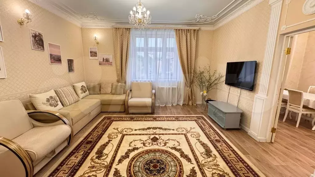4-к. квартира, 120,9 м, 3/7 эт. - Фото 0
