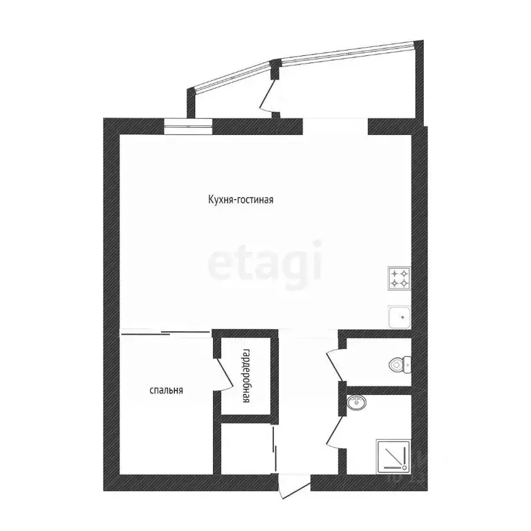 1-к кв. Ханты-Мансийский АО, Сургут Университетская ул., 11 (55.6 м) - Фото 1