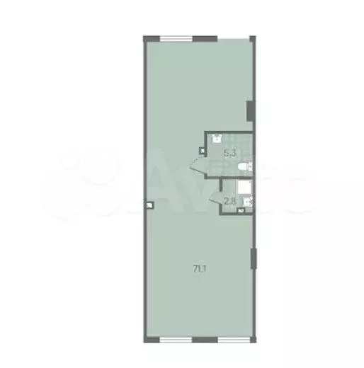 Продажа помещения свободного назначения 79 м2 - Фото 0