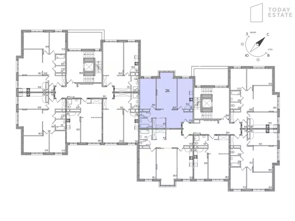 3-к кв. Московская область, Мытищи городской округ, д. Болтино ул. ... - Фото 2