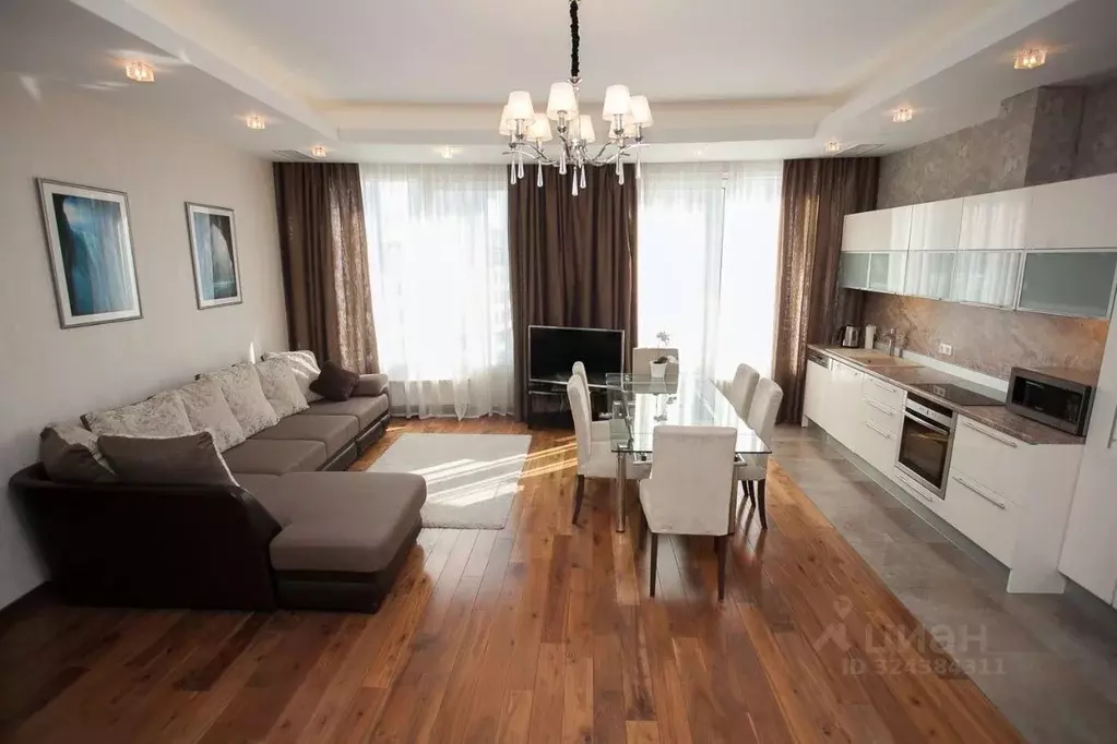 3-к кв. Санкт-Петербург Петровский просп., 14 (100.0 м) - Фото 1