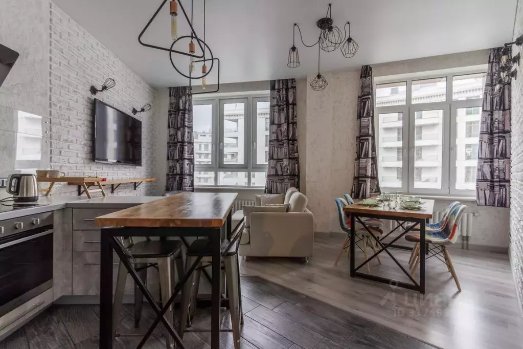 3-к кв. Санкт-Петербург Пионерская ул., 50 (70.0 м) - Фото 1