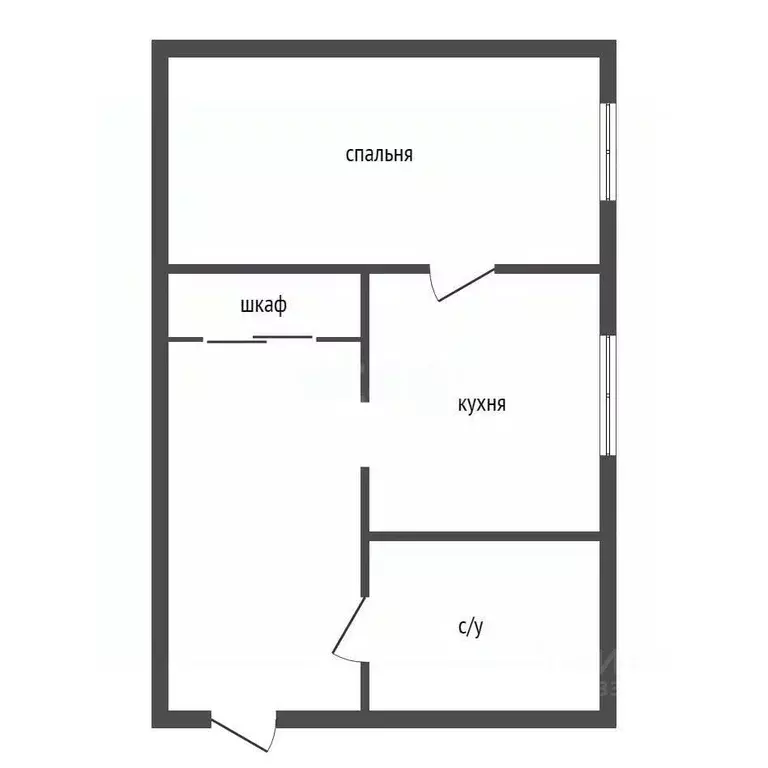 Дом в Красноярский край, Красноярск 7-я Полярная ул., 3 (31 м) - Фото 2