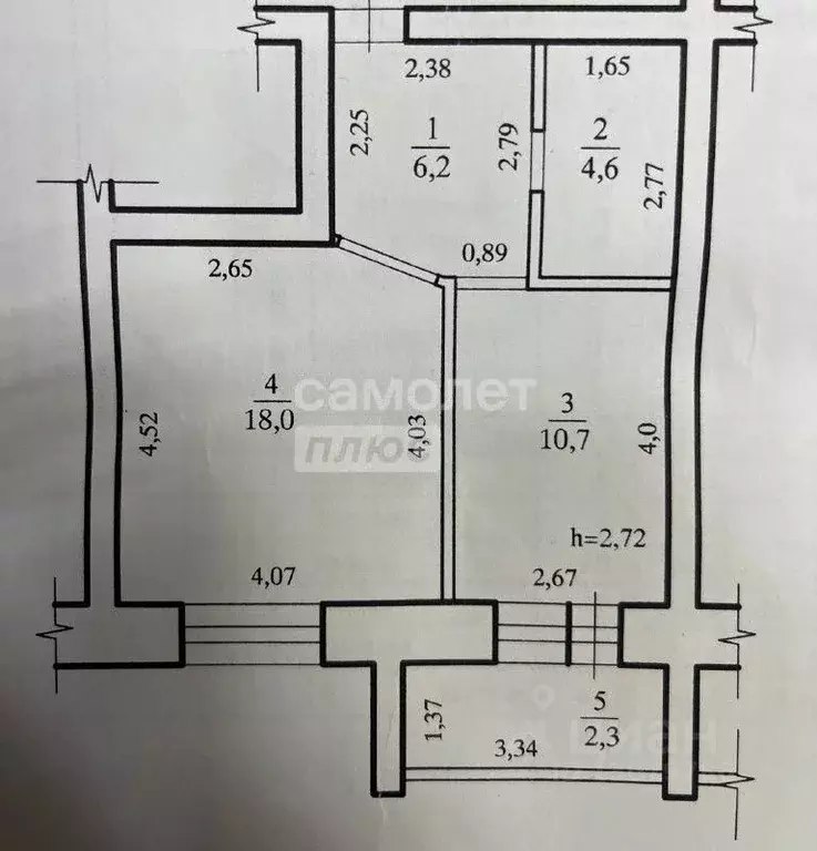 1-к кв. Забайкальский край, Чита 1-й мкр, 3 (39.5 м) - Фото 2