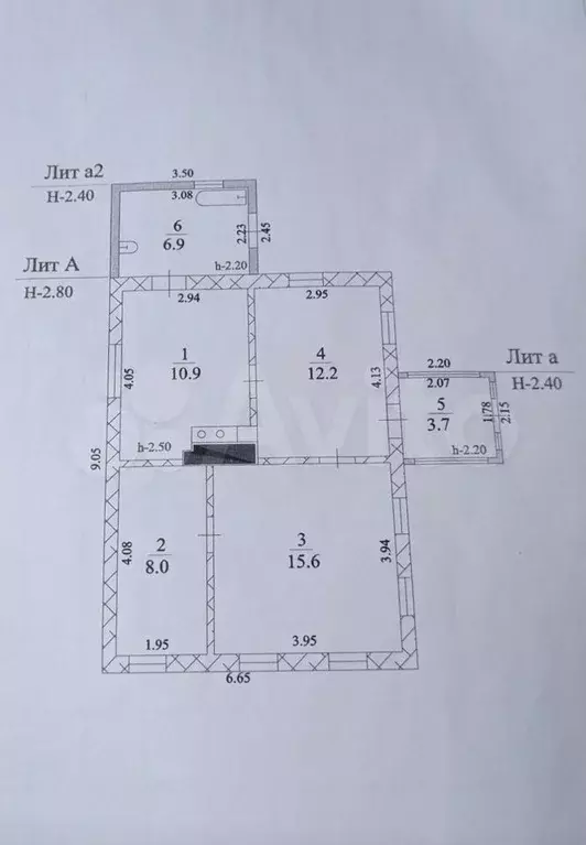 Дом 57,3 м на участке 10 сот. - Фото 0