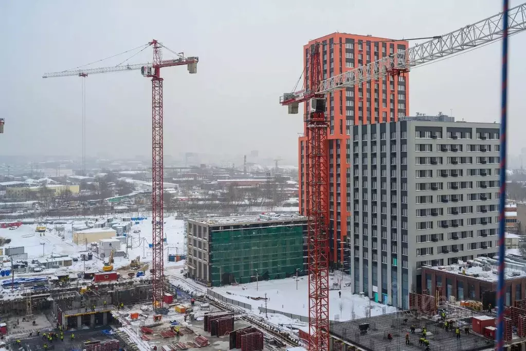 Студия Москва Левел Южнопортовая жилой комплекс, 13 (20.8 м) - Фото 2