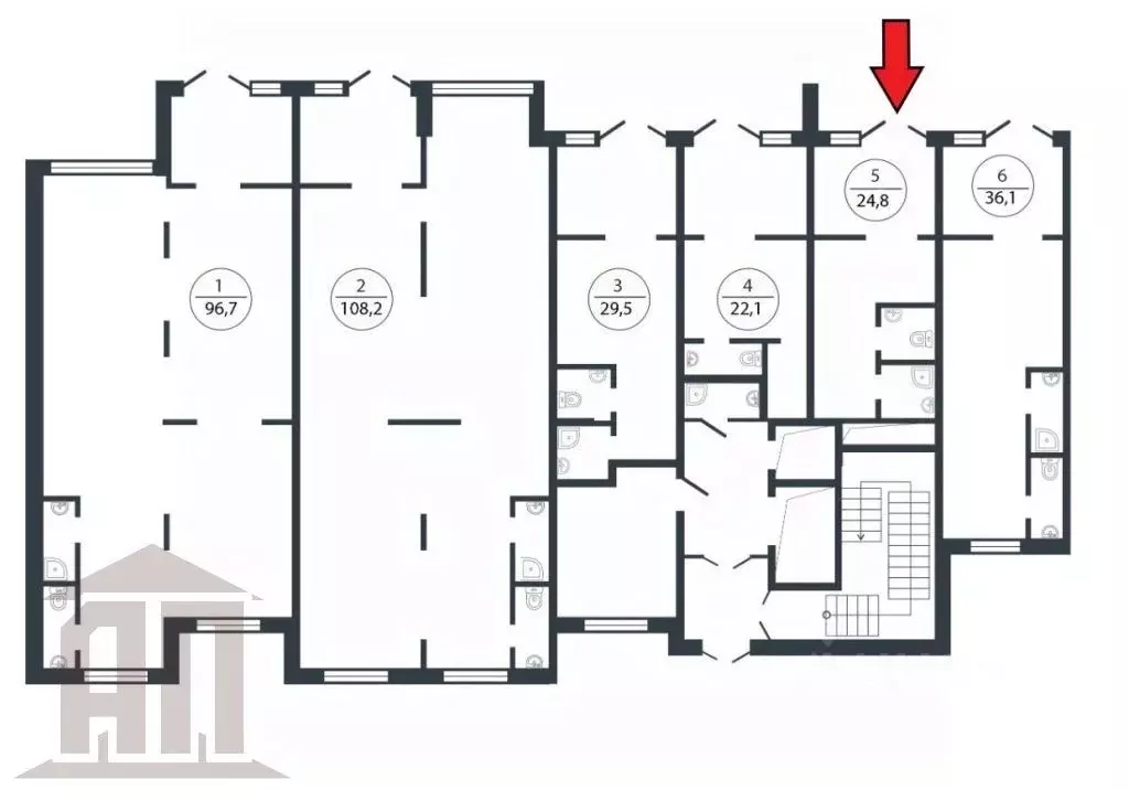 Торговая площадь в Тверская область, Тверь ул. Левитана, 76 (25 м) - Фото 1