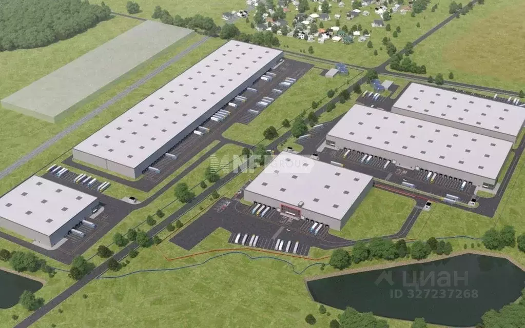 Склад в Московская область, Домодедово городской округ, д. Шахово 1Ф ... - Фото 1