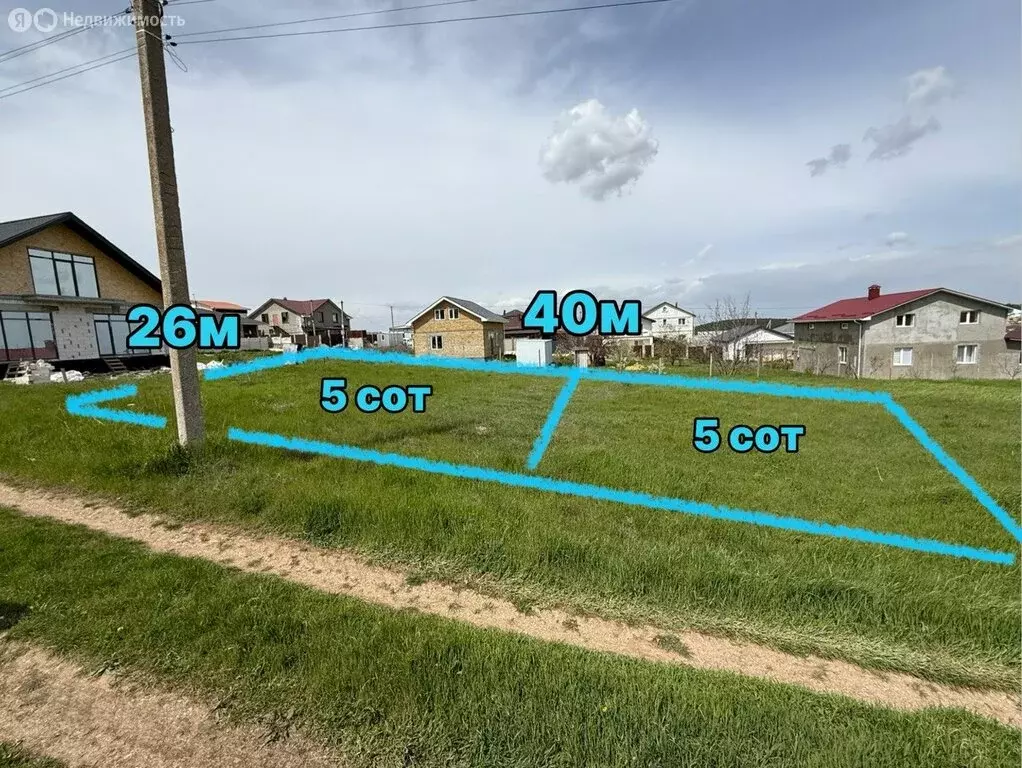 Участок в Симферопольский район, село Мирное (10 м) - Фото 2
