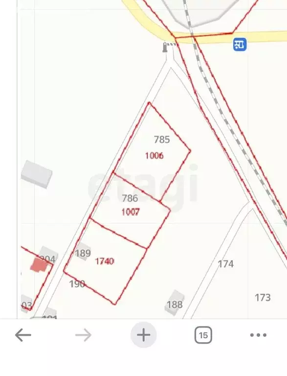Участок в Липецк, СНТ Строитель-3 (21 м) - Фото 1