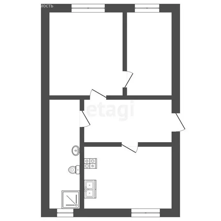 Дом в Кисловодск, СНТ Восход (112.5 м) - Фото 1