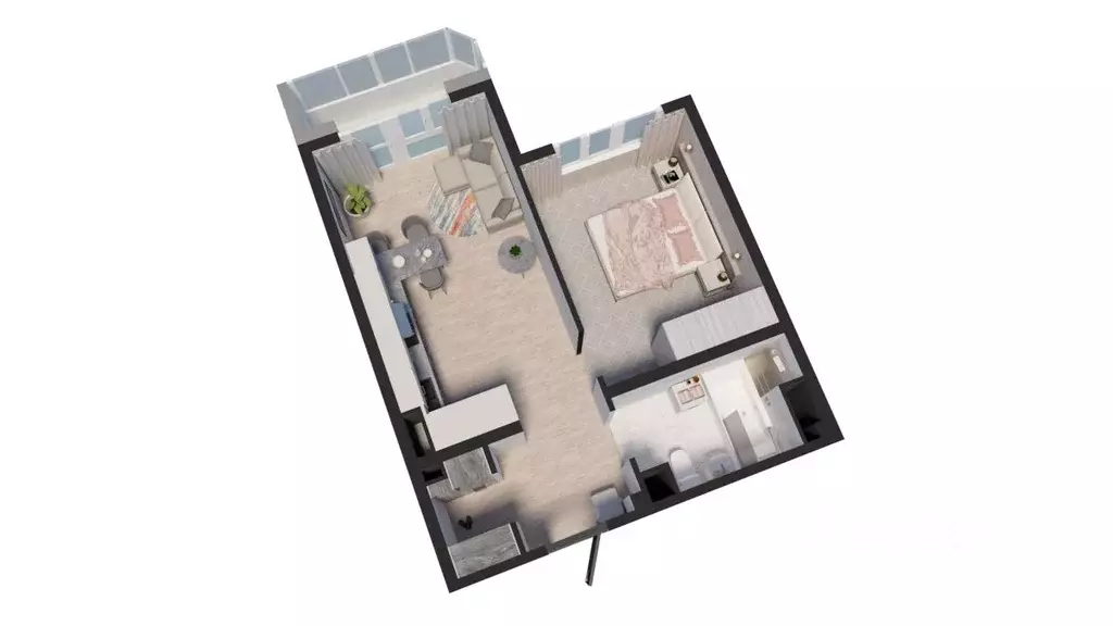 1-к кв. Сахалинская область, Анивский городской округ, с. Новотроицкое ... - Фото 1