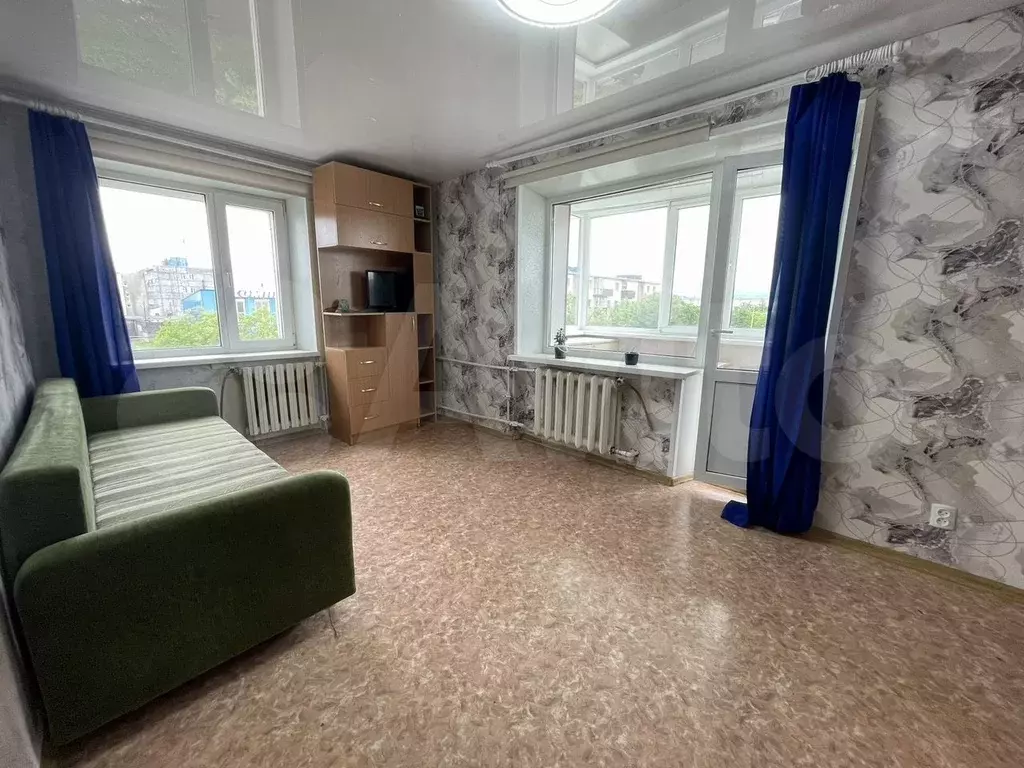1-к. квартира, 29,6 м, 4/4 эт. - Фото 0