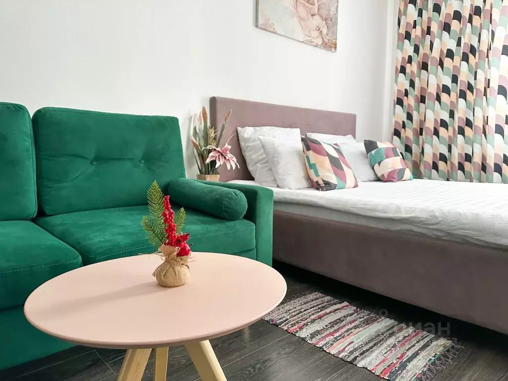 Студия Санкт-Петербург аллея Арцеуловская, 19 (29.0 м) - Фото 1