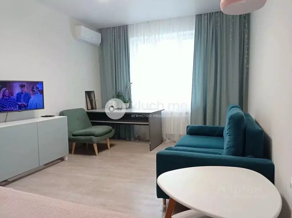 1-к кв. Татарстан, Казань ул. Аделя Кутуя, 110Дк2 (42.0 м) - Фото 2