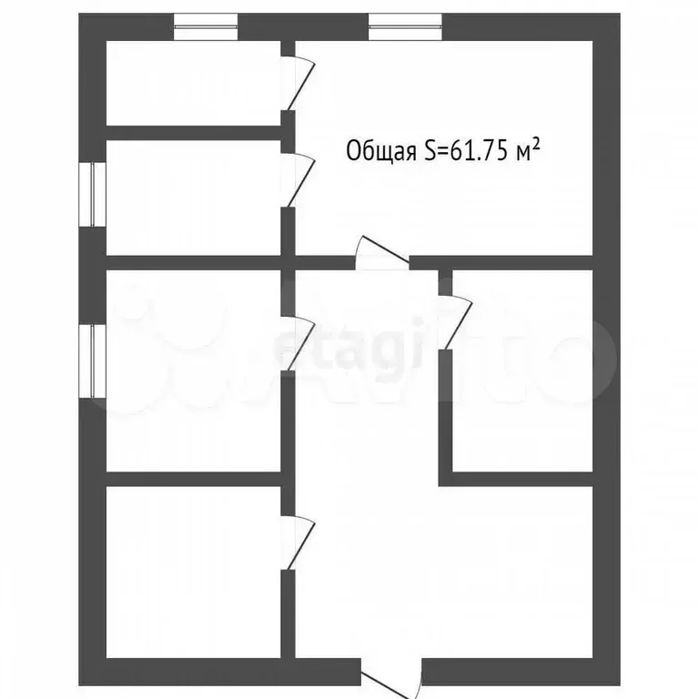 Продам помещение свободного назначения, 61.75 м - Фото 1