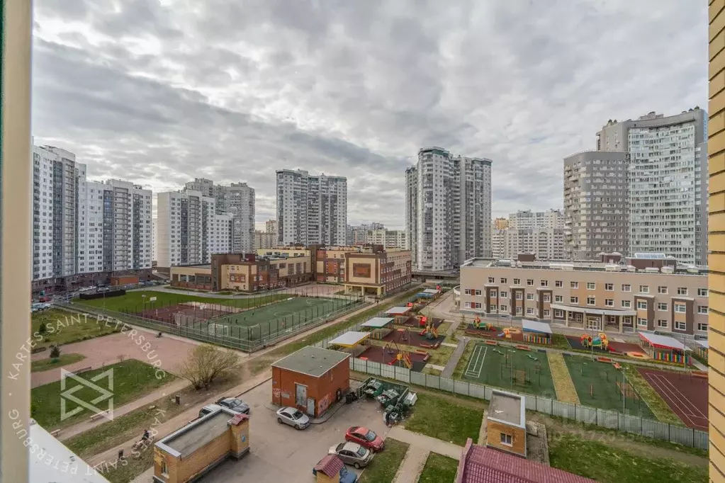 2-к кв. Санкт-Петербург Туристская ул., 28к1 (50.2 м) - Фото 2